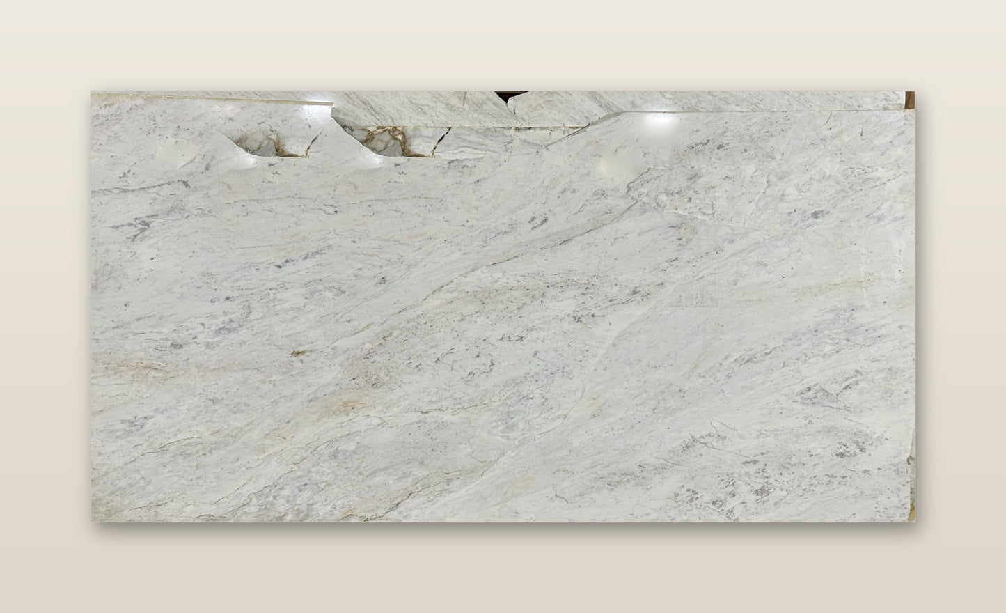 White Nuvolato Marble