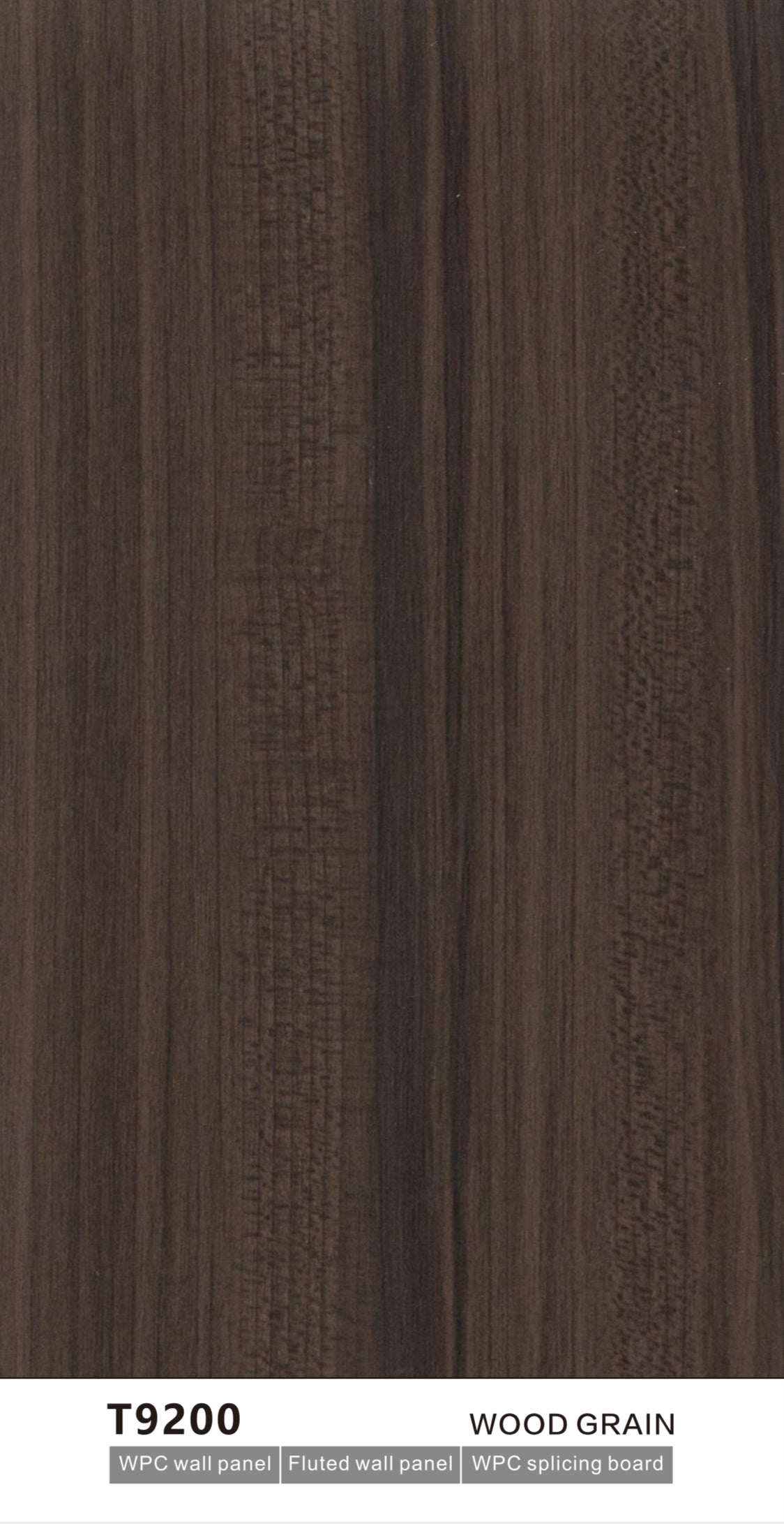 Dark Brown 170mm Hollow Fluted Wall Panels