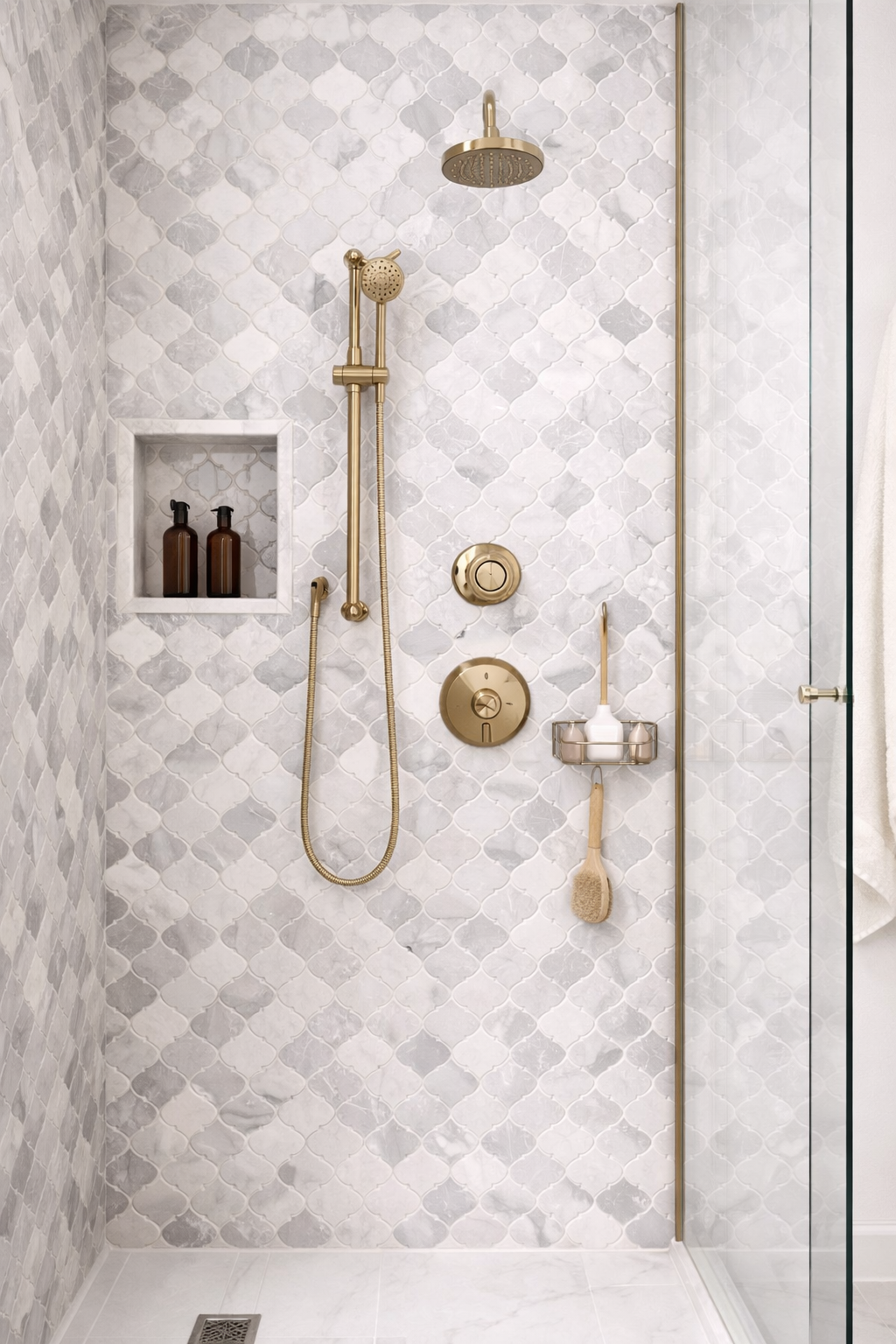 Gray Marble Mosaic Tile