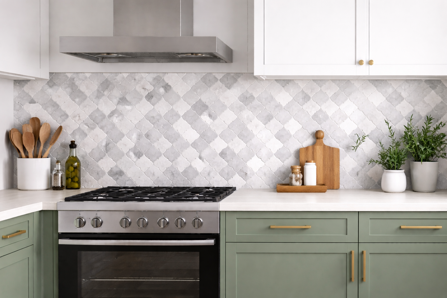 Gray Marble Mosaic Tile