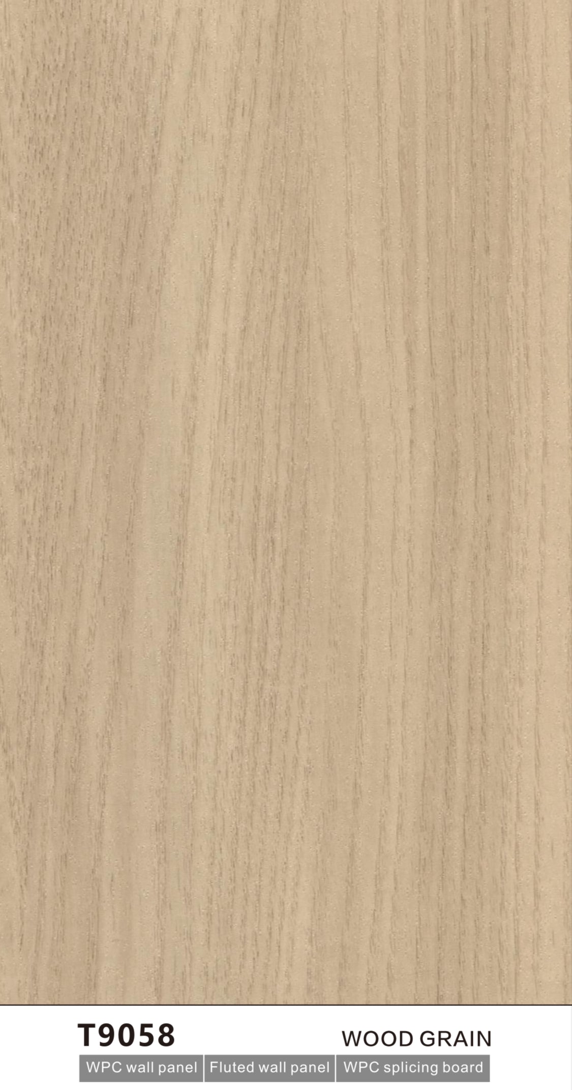 Light Oak 170mm Hollow Fluted Wall Panels
