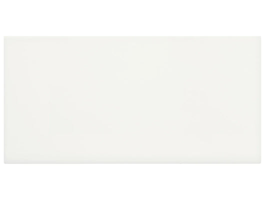 Pace Canvas White Glossy 4X16 wall tile