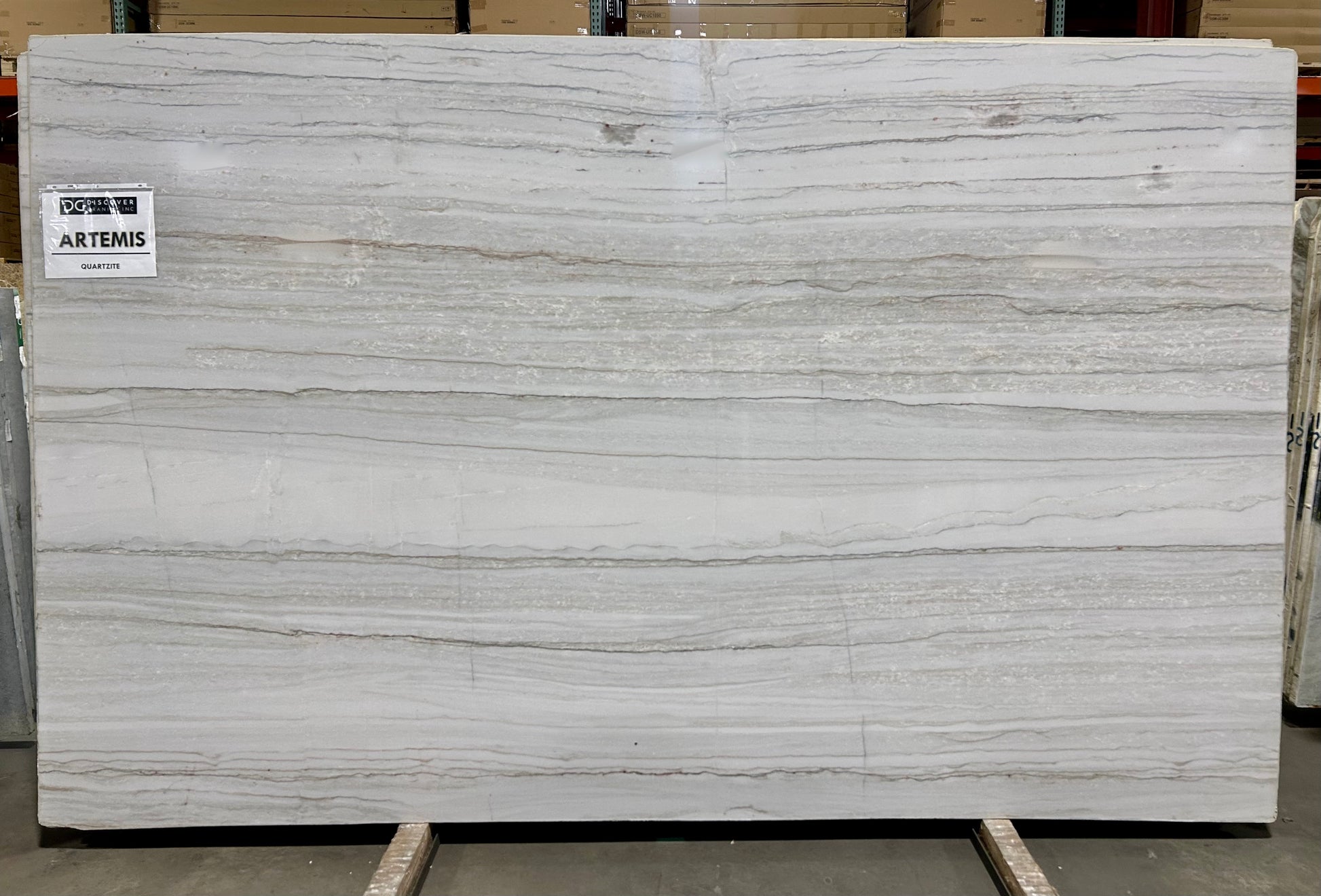 Artemis quartzite slab